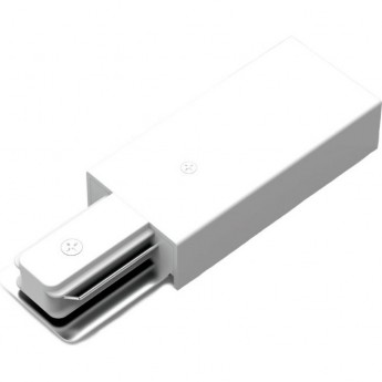 Адаптер питания GAUSS для подключения трековых шинопроводов к сети белый