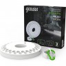 Фонарь кемпинговый GAUSS GFL004 48LED 500lm 3xAA белый магнит и карабин GF004