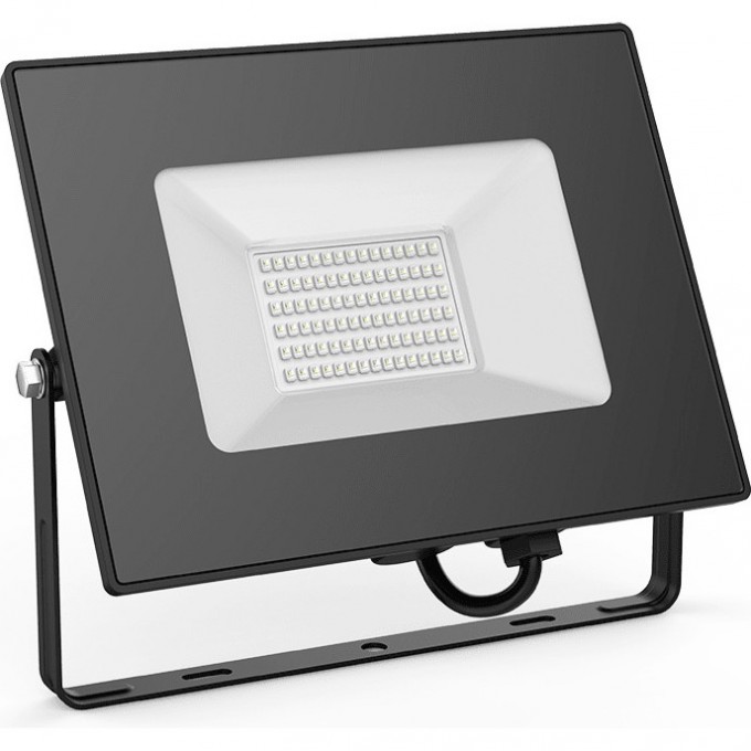 Прожектор светодиодный GAUSS ELEMENTARY 50W 3200LM IP65 зеленого свечения черный корпус 613100650