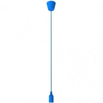 Светильник подвесной GAUSS DECOR PL014 голубой E27, 1 м, 1/40
