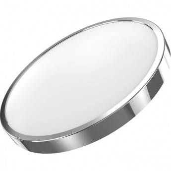 Светильник светодиодный накладной GAUSS 24Вт 4100K 1750лм IP20 круглый (хром)